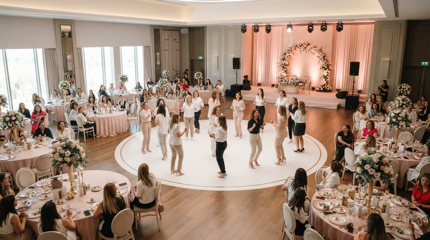 Kadınlar Matinesi Salon Düzeni Nasıl Olmalı